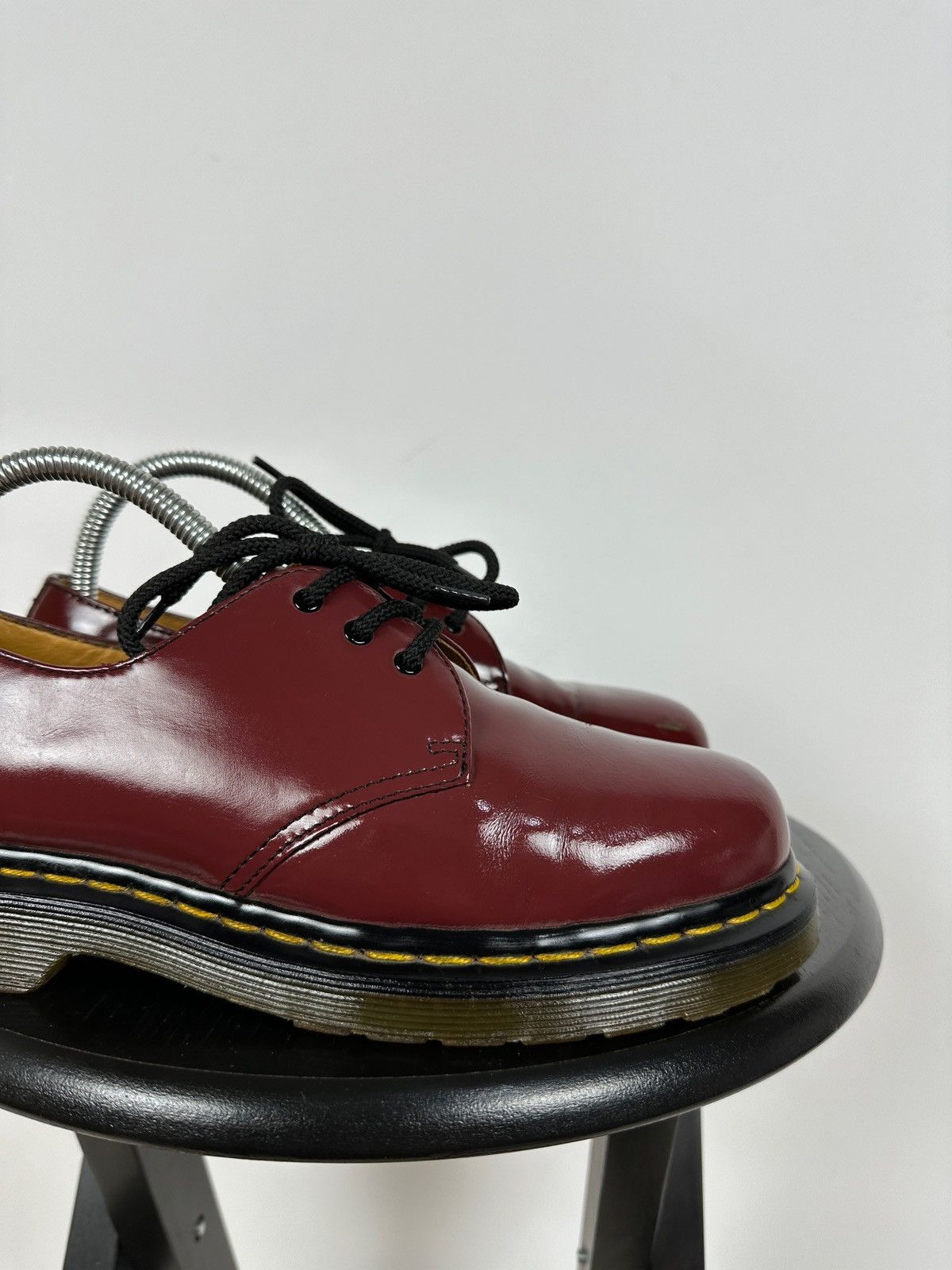 Dr. Martens Dr Martens Cherry Red Leather Oxford Casual Shoes 11838 Size US 7 / IT 37 - 14 Thumbnail