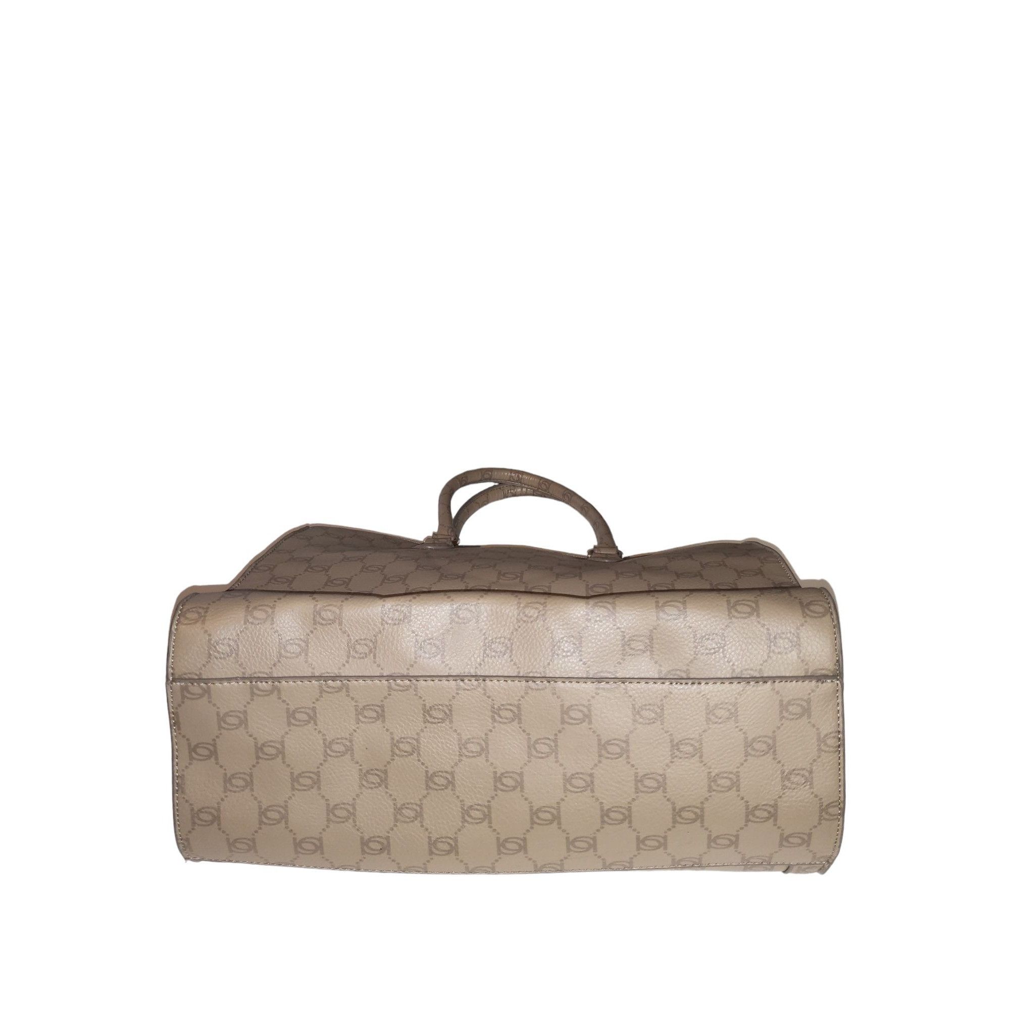 Bebe Bebe Los Angeles Handbag Geometric Logo Print Faux Leather D Size ONE SIZE - 3 Thumbnail