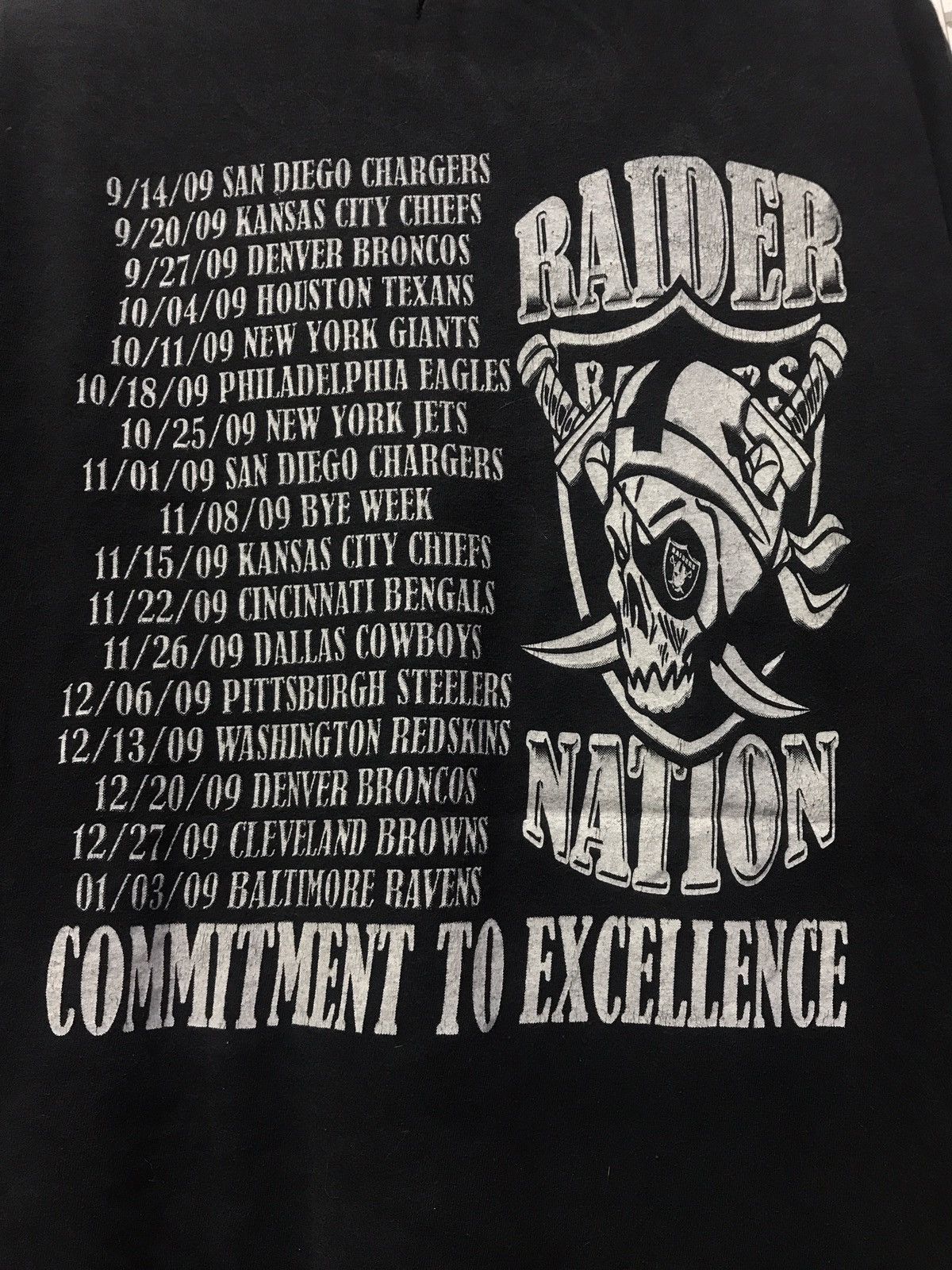 NFL × Vintage Vintage Raiders One Nation Ruthless Tee Size US XL / EU 56 / 4 - 5 Thumbnail