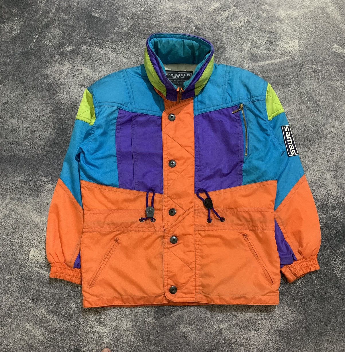 Japanese Brand × Vintage Samas Ski Wear 90s Jacket Size US M / EU 48-50 / 2 - 1 Thumbnail