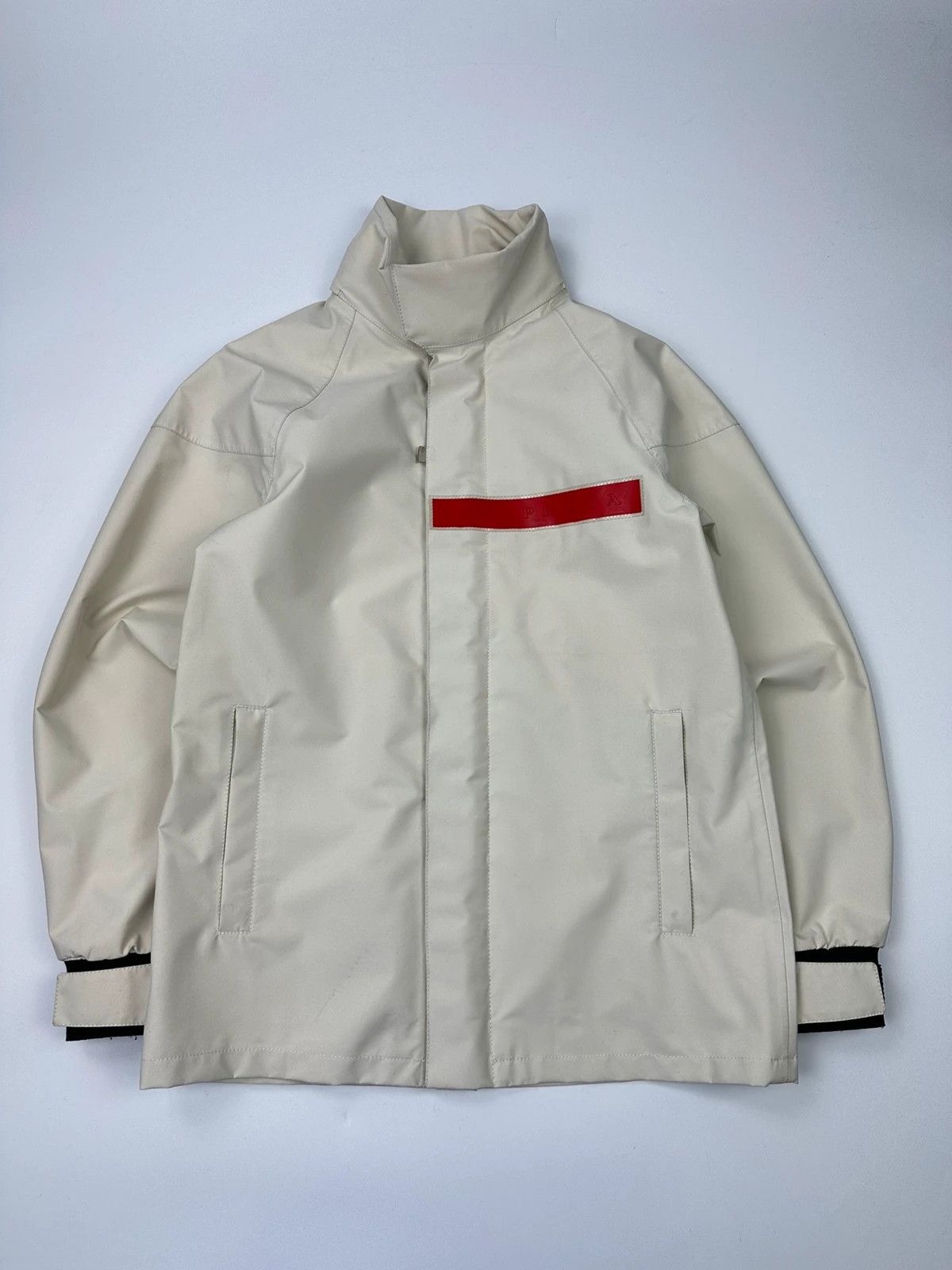 Prada Prada Sport FW2000 White Sailing Rain Jacket Gore-Tex Size US M / EU 48-50 / 2 - 1 Thumbnail