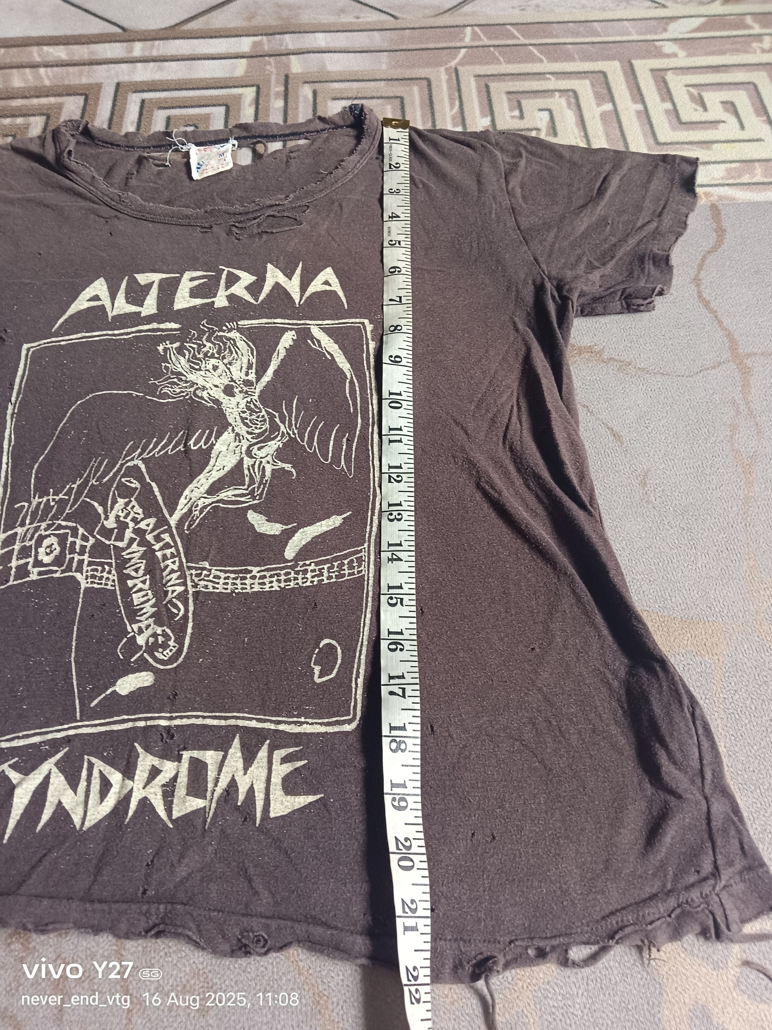 Band Tees Vintage Alterna Syndrome Distressed Size US S / EU 44-46 / 1 - 7 Thumbnail