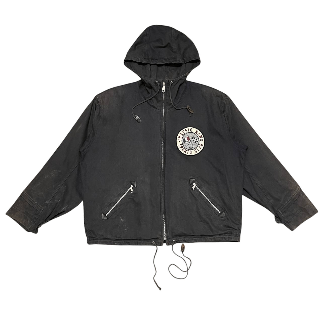Japanese Brand Vintage 1984 Traffic News Sport Club Jacket Size US M / EU 48-50 / 2 - 5 Thumbnail