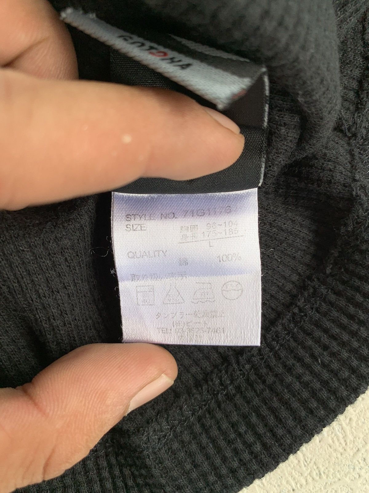 Gotcha Y2K Poem Gotcha Surf Longsleeve textured ifsixwasnine style Size US M / EU 48-50 / 2 - 11 Thumbnail