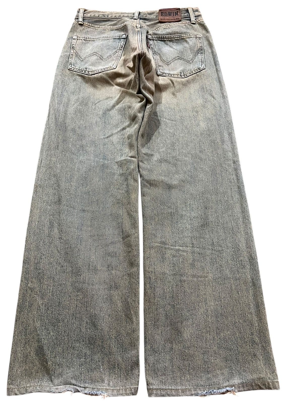 Edwin 💥Baggy💥 Edwin EXCLUSIVE Vintage XV 445 Faded Jeans Size US 29 - 2 Thumbnail