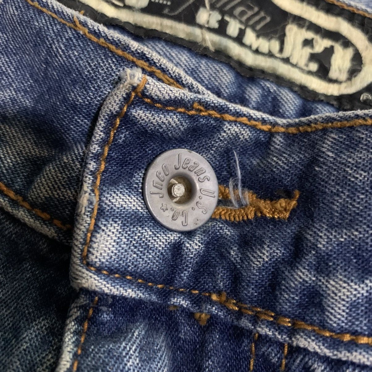 JNCO Y2K JNCO handy Man Big Pocket Reflective Baggy Denim Pants Size US 36 / EU 52 - 14 Thumbnail