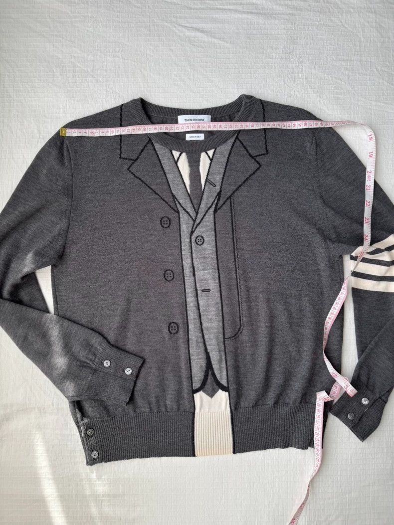 Thom Browne Thom Browne Knitted pullover Size US XL / EU 56 / 4 - 6 Thumbnail