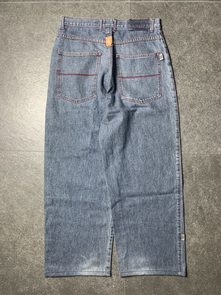 Marithe + Francois Girbaud 2000s Marithe Francois Girbaud Baggy Soft Jeans Size US 29 - 8 Thumbnail