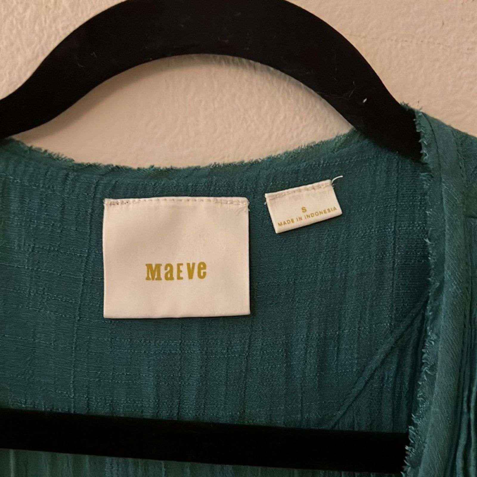 Anthropologie Anthropologie Maeve Saona Green Pintuck TankBlouse Size S Size S / US 4 / IT 40 - 5 Thumbnail