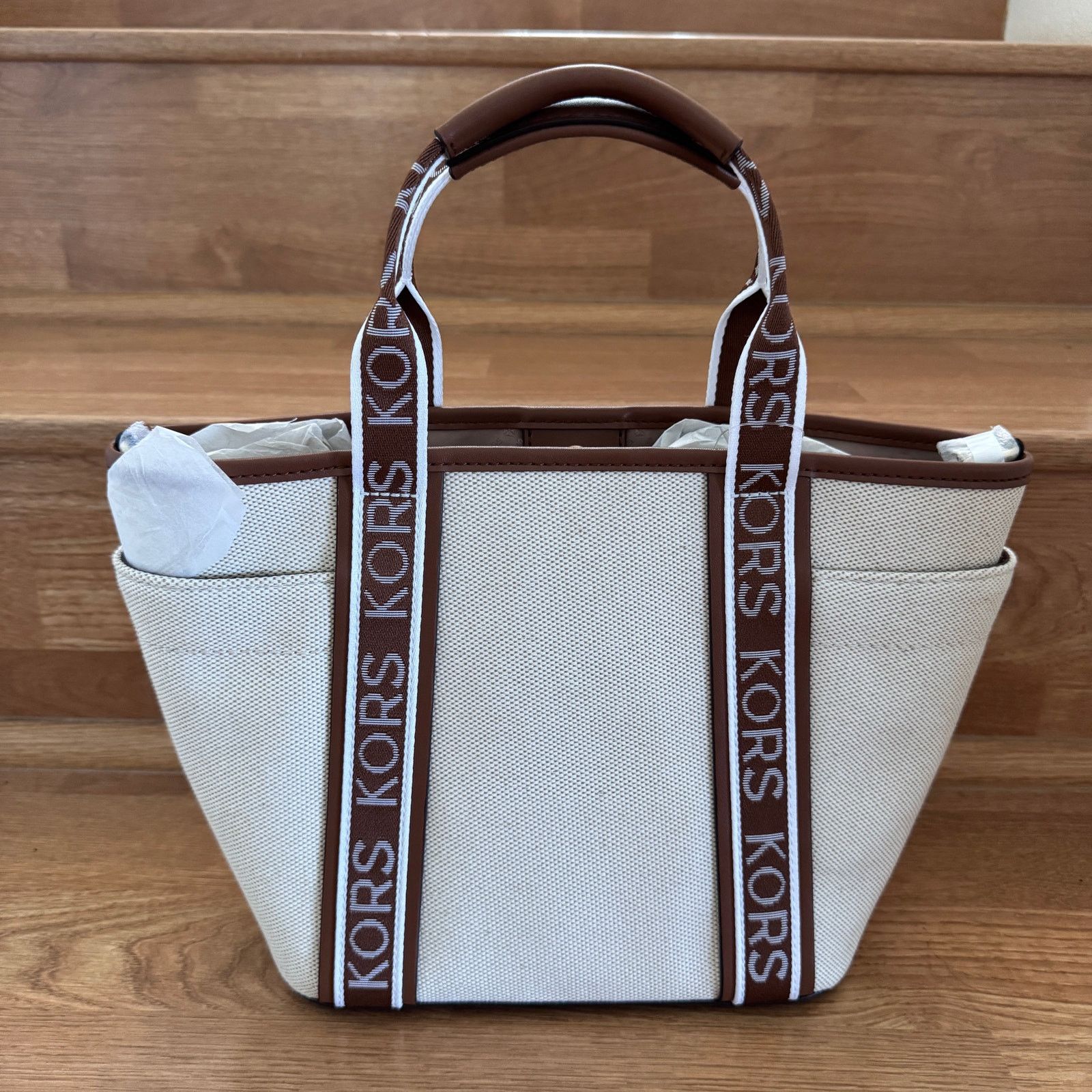 Michael Kors MICHAEL Michael Kors Maeve Logo Small Convertible Tote Size ONE SIZE - 3 Thumbnail