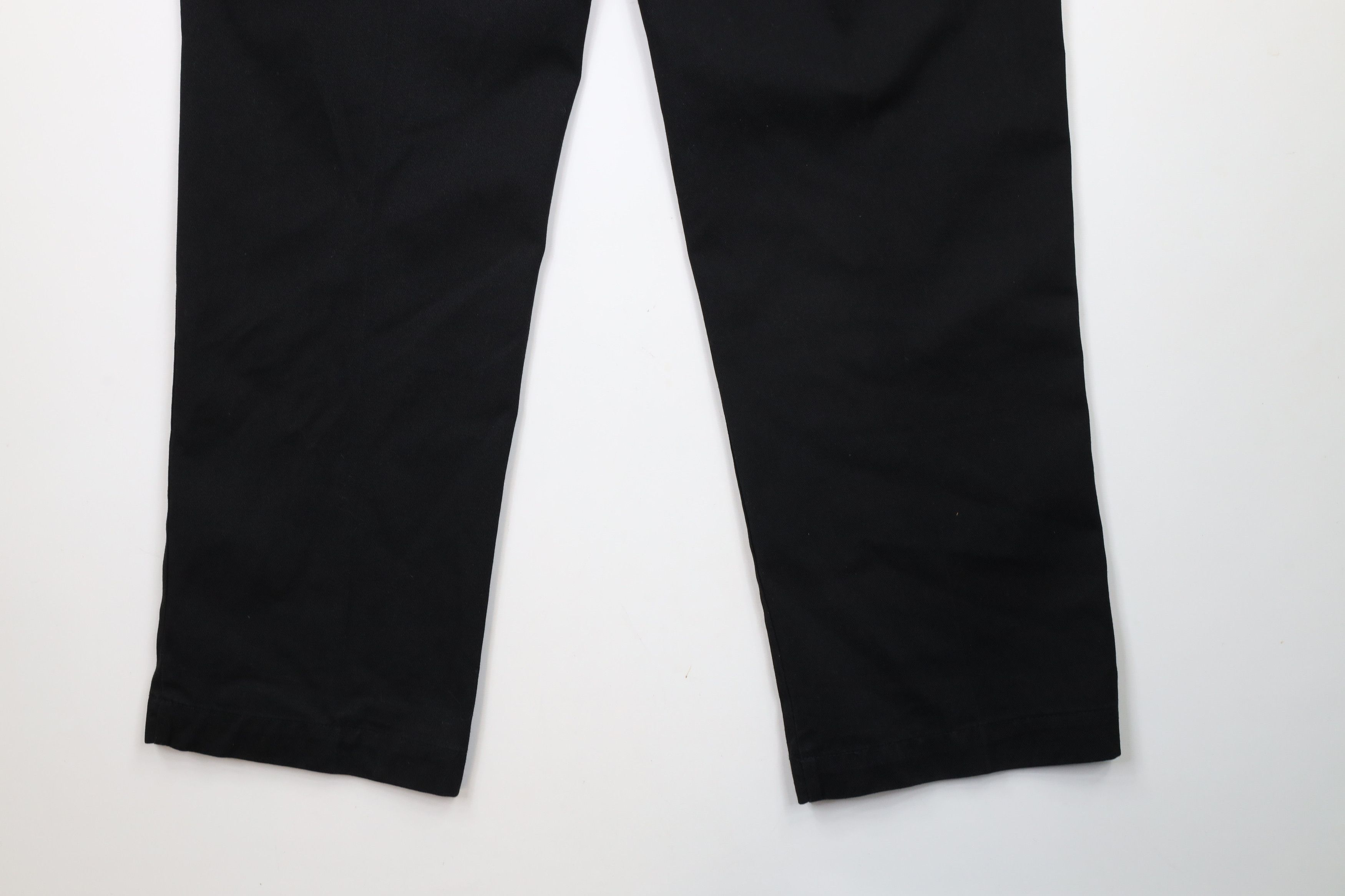 Dickies × Vintage Vintage 70s Dickies Wide Leg Mechanic Work Pants Black USA Size US 38 / EU 54 - 12 Thumbnail