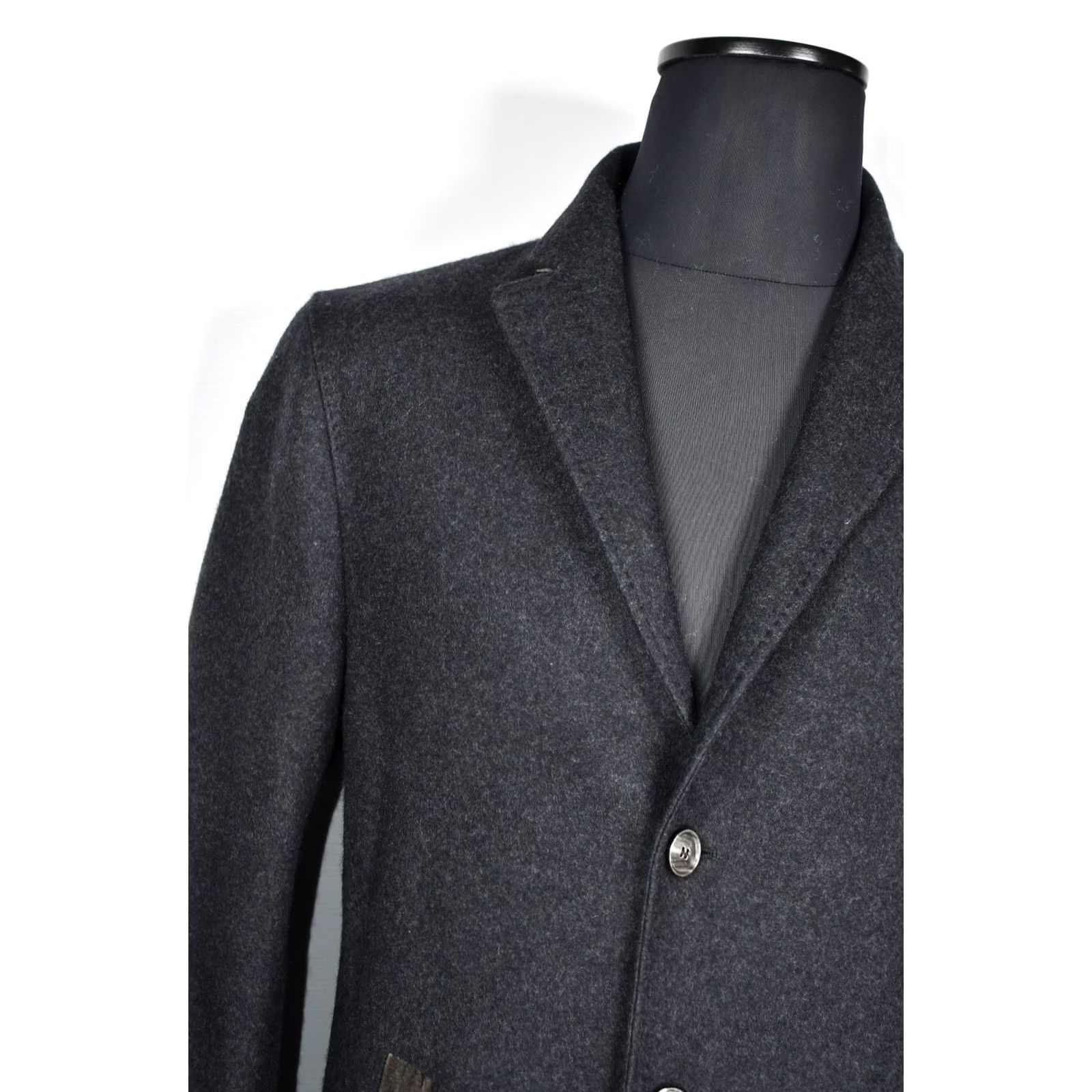John Varvatos John Varvatos Collection Coat Wool size 48 Mens Jacket Size US M / EU 48-50 / 2 - 5 Thumbnail