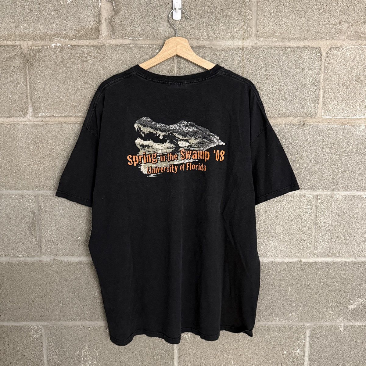 Hanes Vintage Hanes University Of Florida Black Tee Mens 2XL Size US XXL / EU 58 / 5 - 1 Thumbnail