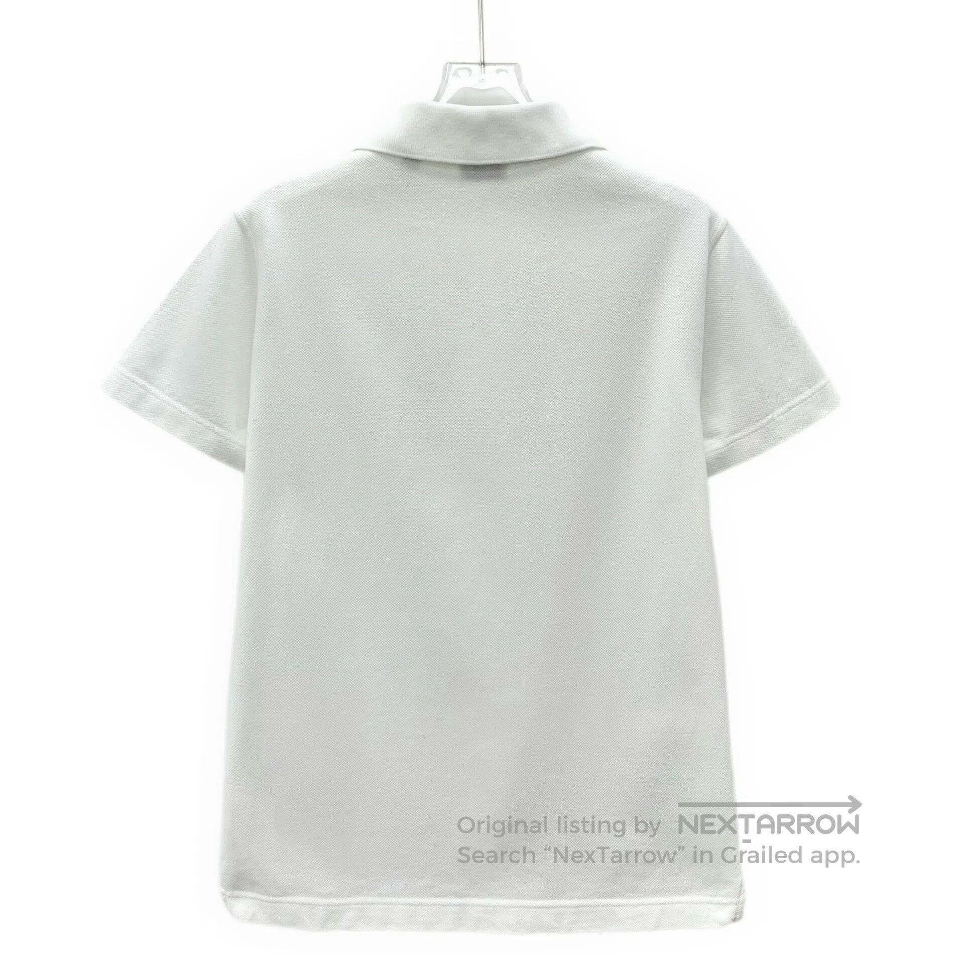 Burberry Burberry White Logo Embroidered Cotton Reversible Collar S Size US S / EU 44-46 / 1 - 2 Thumbnail