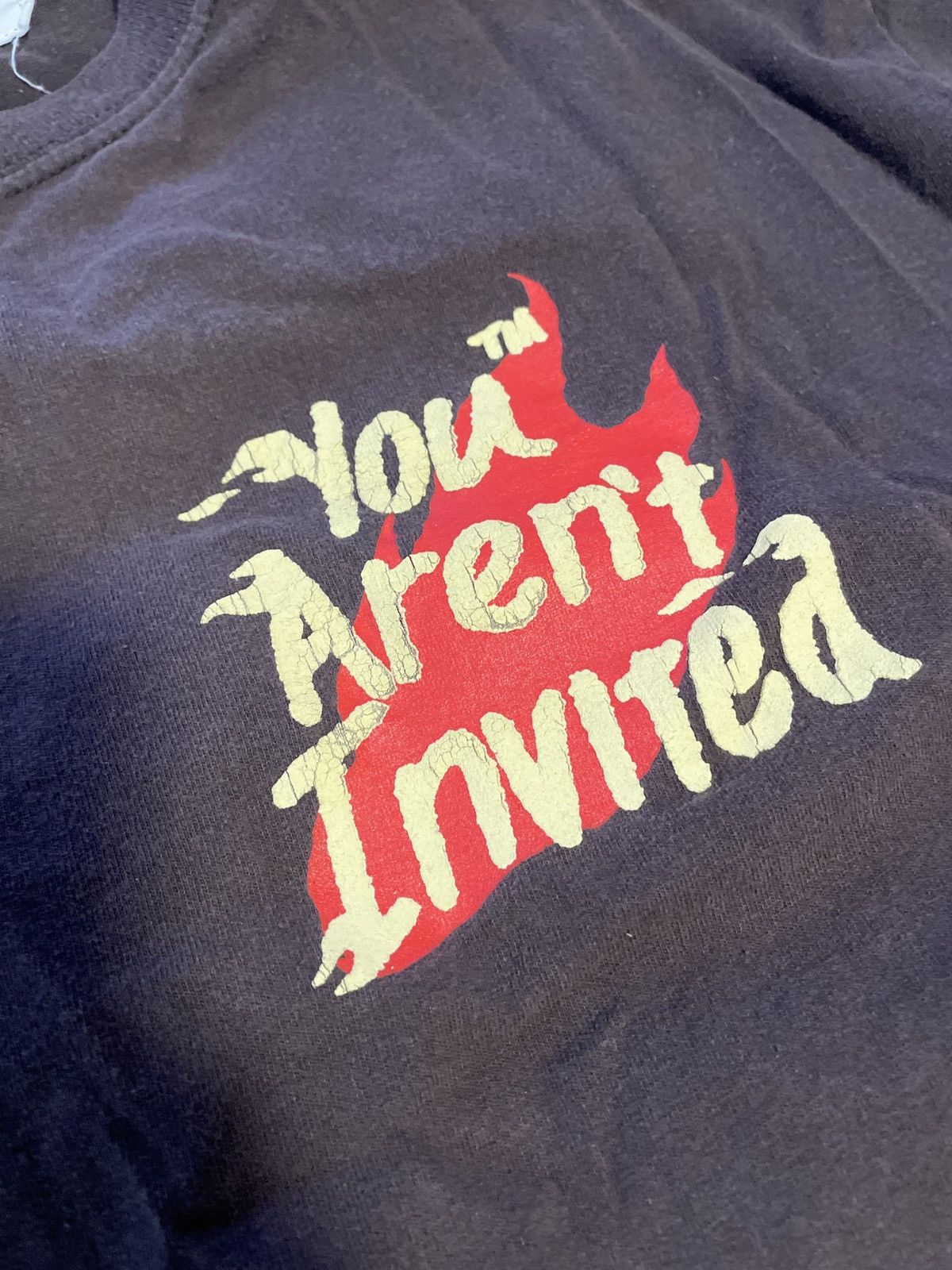 Hyde Park Goods brown hyde park “you aren’t invited” tee Size US L / EU 52-54 / 3 - 2 Thumbnail