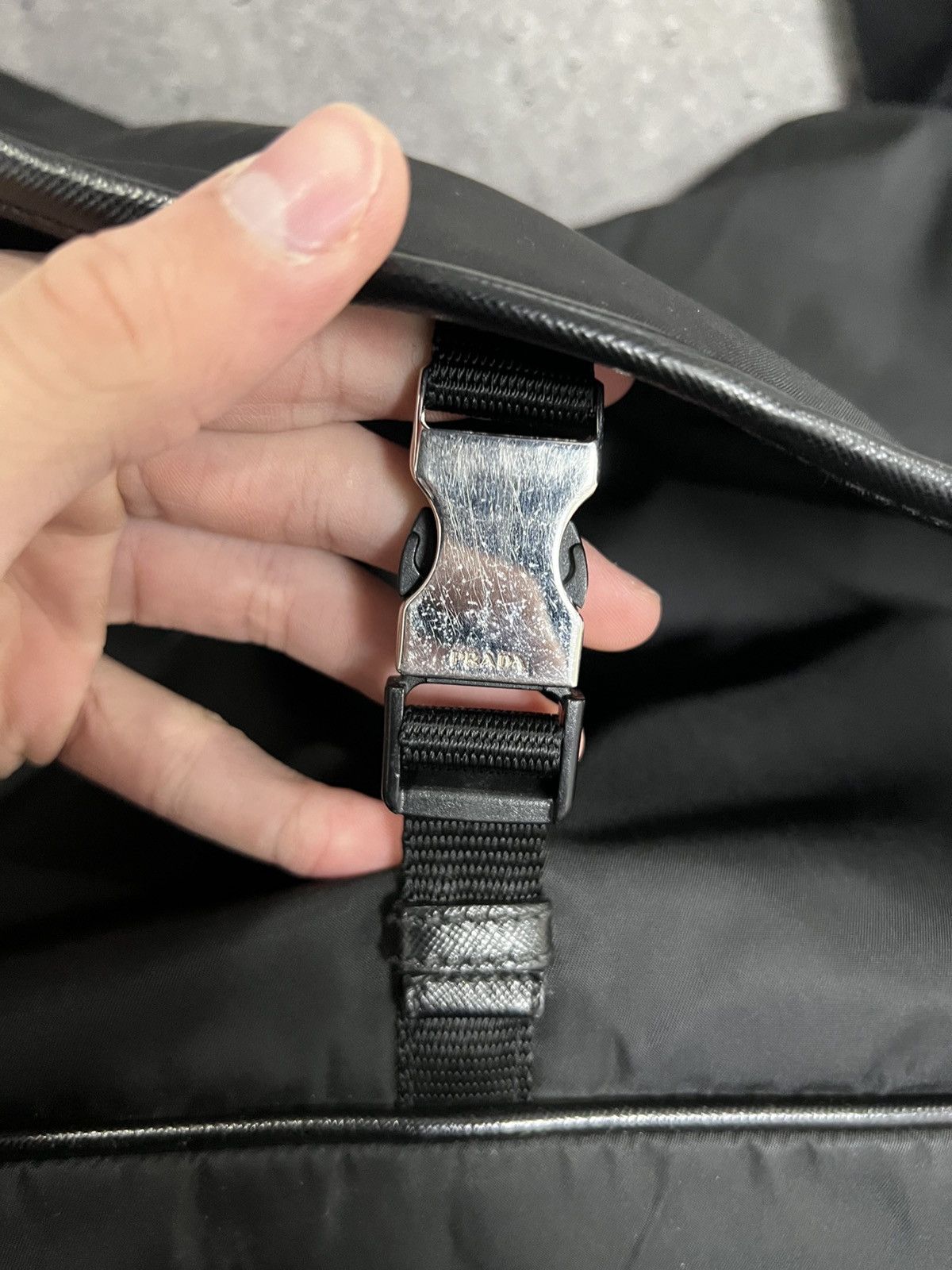 Prada Prada Nylon Messenger Bag Size ONE SIZE - 5 Thumbnail