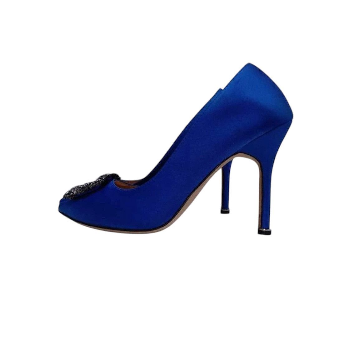 Manolo Blahnik MANOLO BLAHNIK HANGISI 90 Size US 7 / IT 37 - 4 Thumbnail