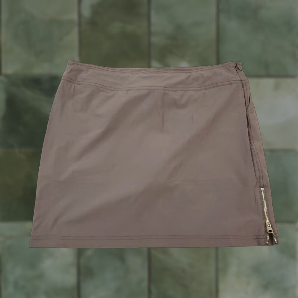 Athleta Athleta Women's Brown Short Skirt Casual Tennis Golf Outdoor Size 12 Size 34" / US 12 / IT 48 - 1 Thumbnail