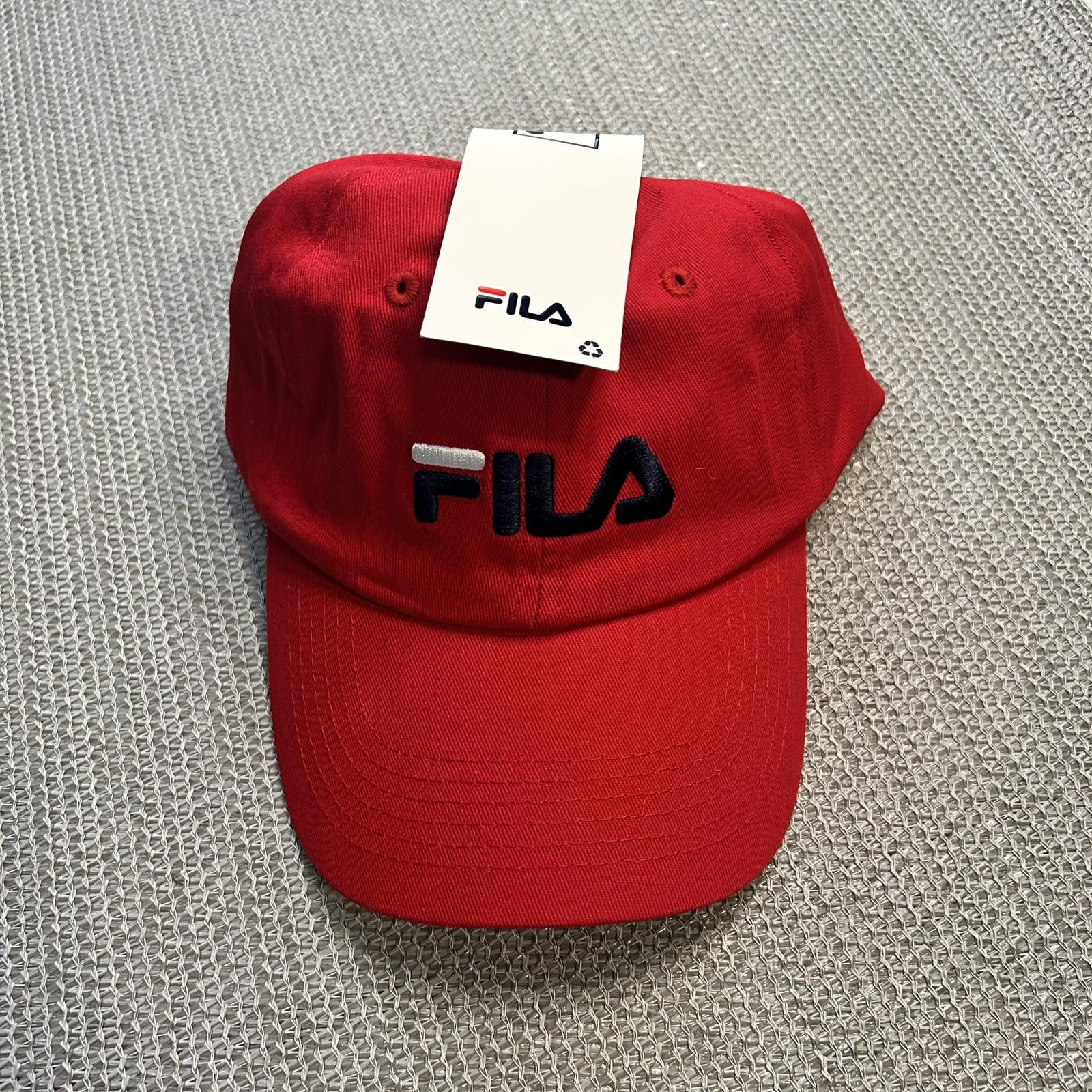 Fila Y2K Inspired FILA Logo Cap NWT Size ONE SIZE - 1 Thumbnail