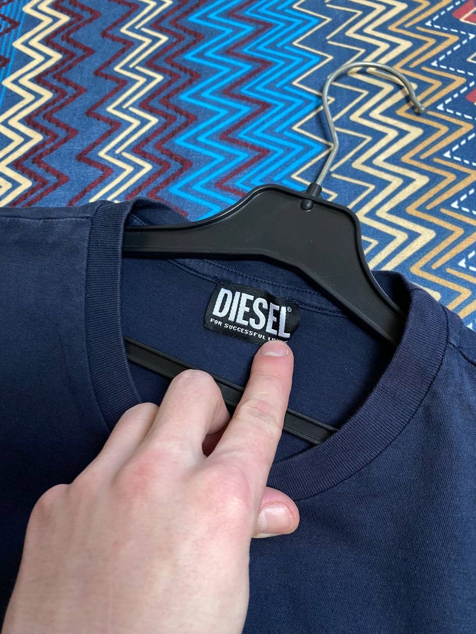 Diesel × Vintage CRAZY FADED Y2K japan vibe diesel t-shirt 90s avant garde Size US M / EU 48-50 / 2 - 2 Thumbnail