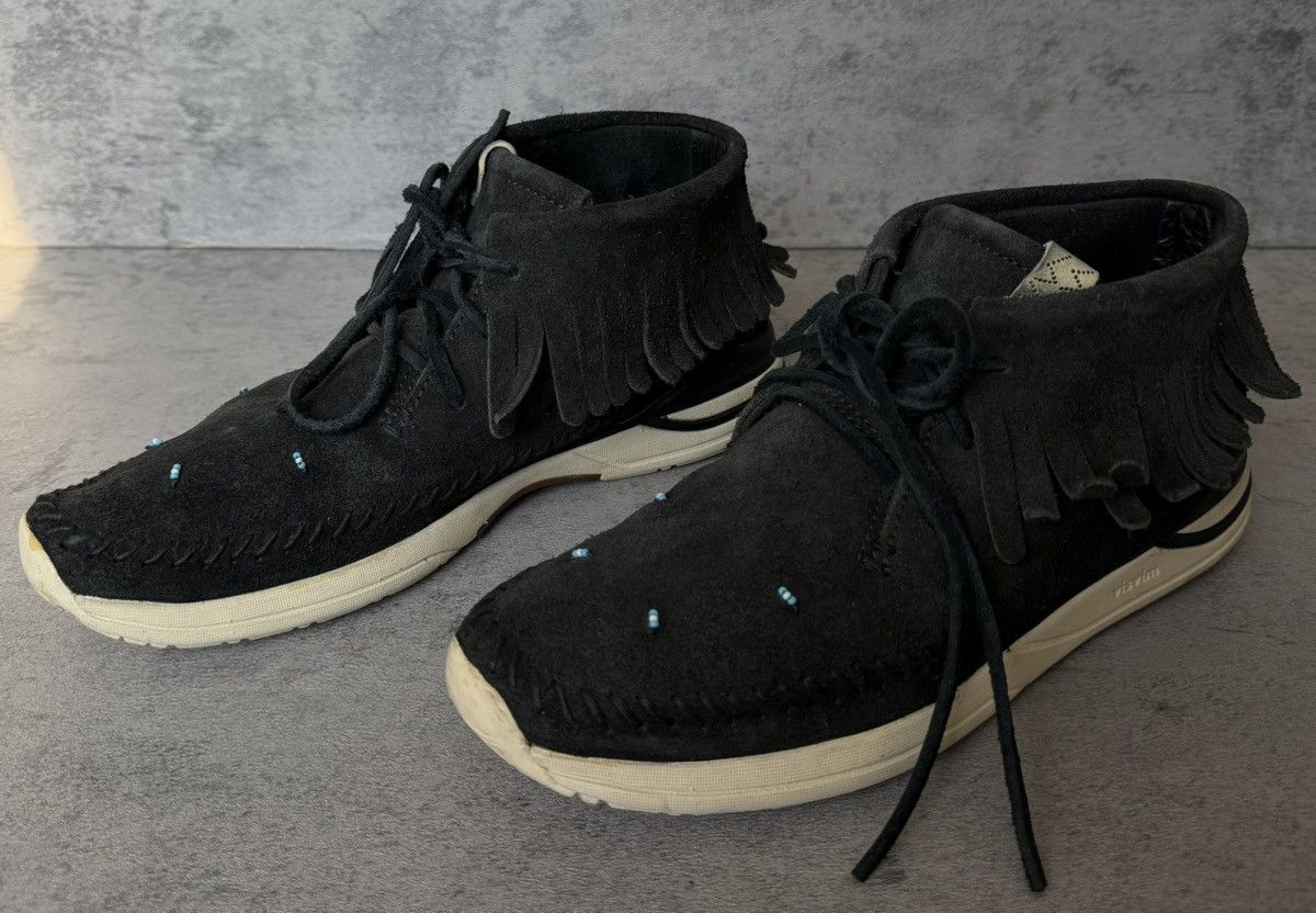 Visvim VISVIM - SHAMAN FOLK FRINGED ANKLE BOOTS Size US 8.5 / EU 41-42 - 6 Thumbnail