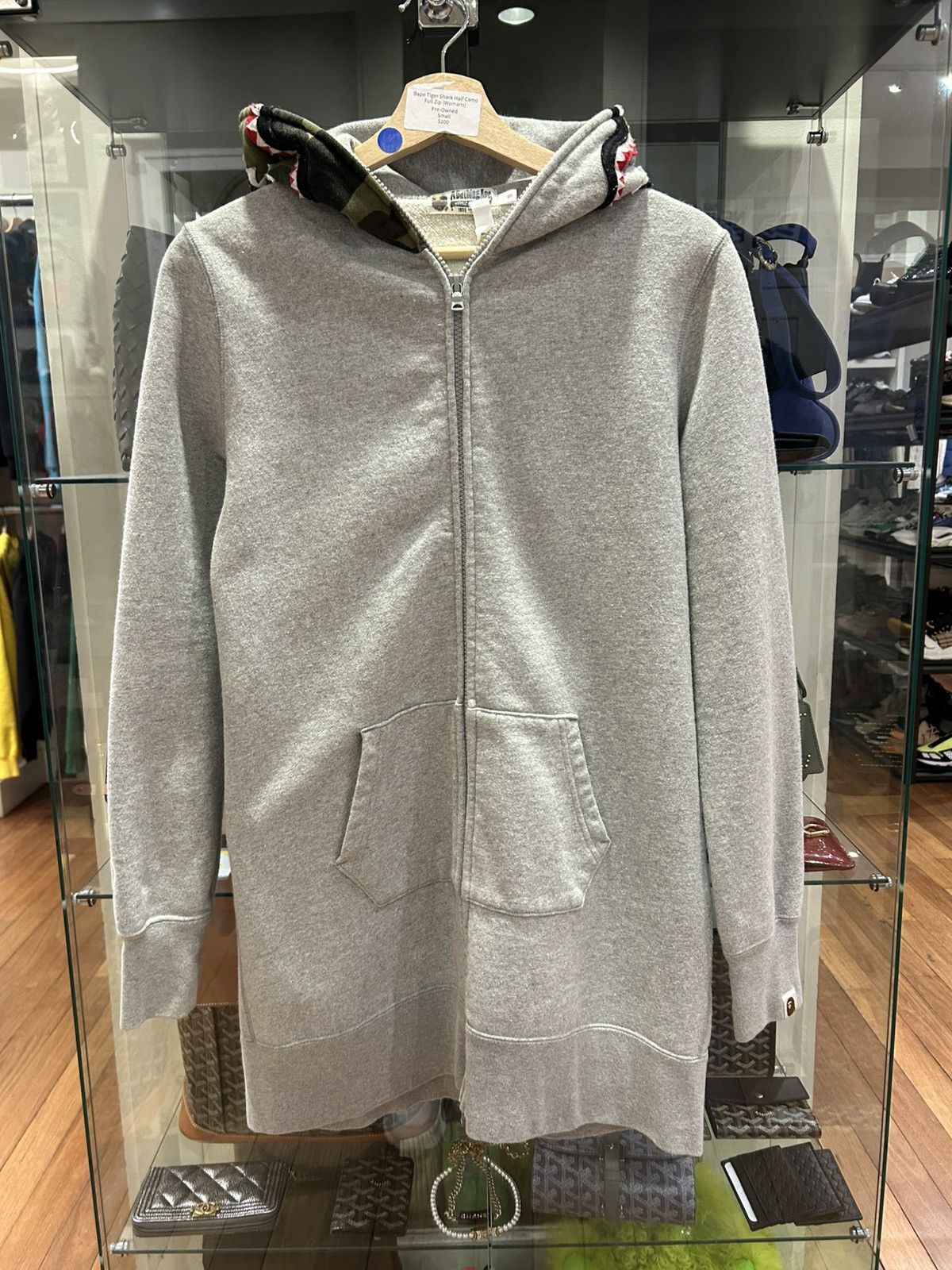 Bape Bape Shark Full Zip Hoodie (Womens) Size S / US 4 / IT 40 - 1 Thumbnail