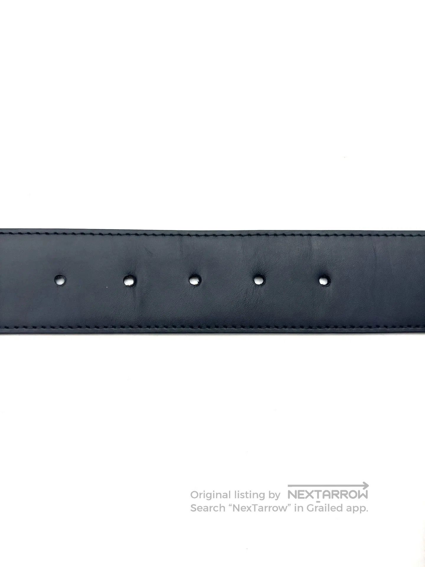 Louis Vuitton LV Initiales Monogram Leather Belt. Size ONE SIZE - 7 Thumbnail