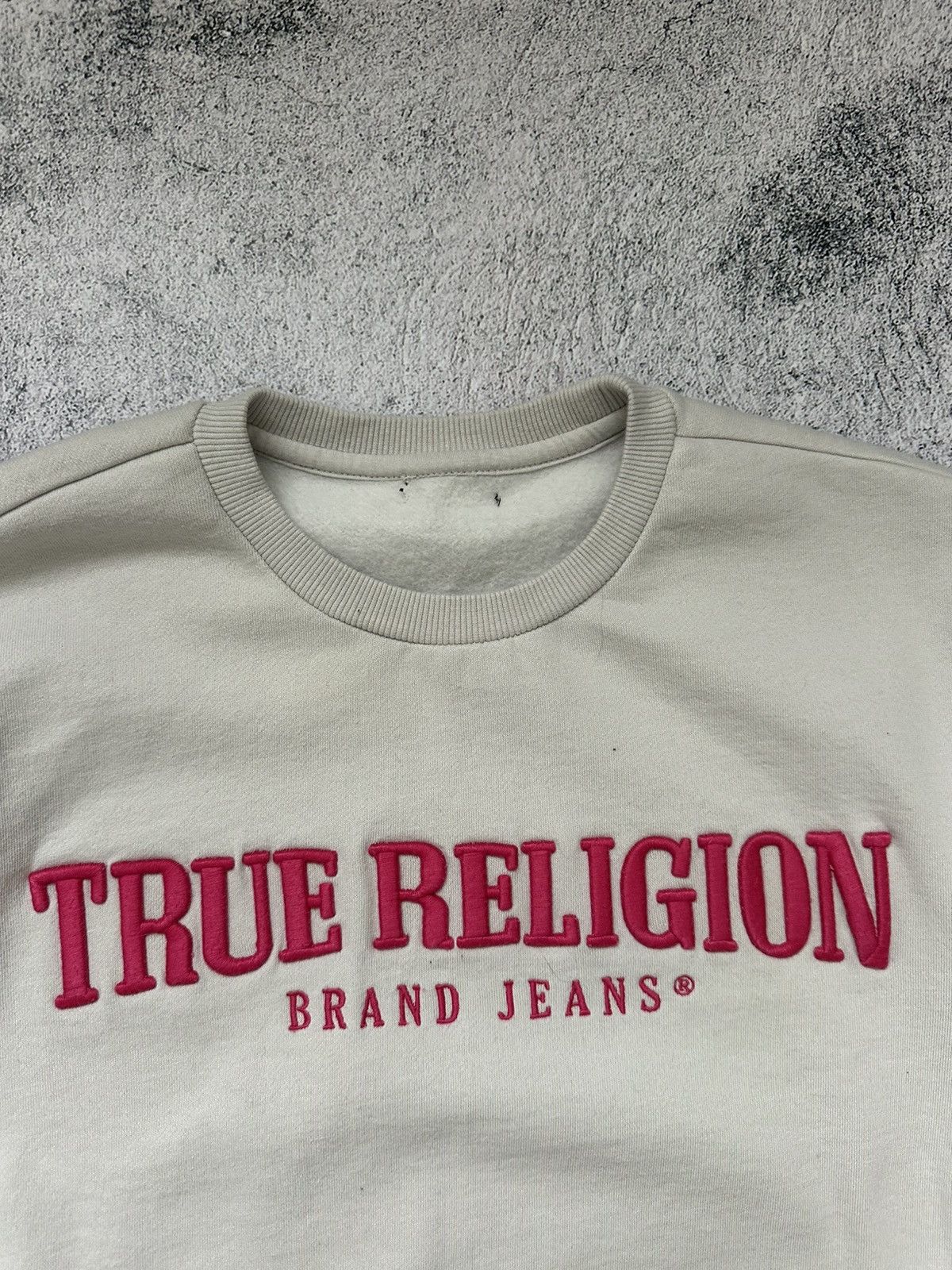 True Religion Vintage True Religion Sweatshirt Pink Logo Y2K Size M / US 6-8 / IT 42-44 - 7 Thumbnail