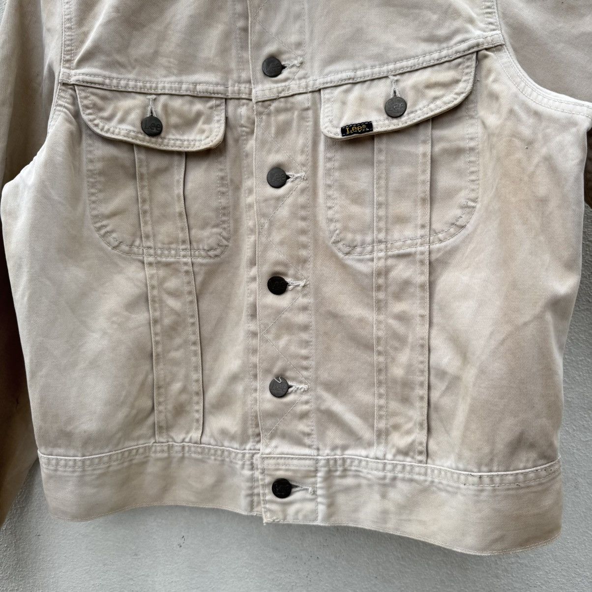 Vintage Vintage Lee Westerner Moleskin Denim Jacket Rusty Size US M / EU 48-50 / 2 - 7 Thumbnail