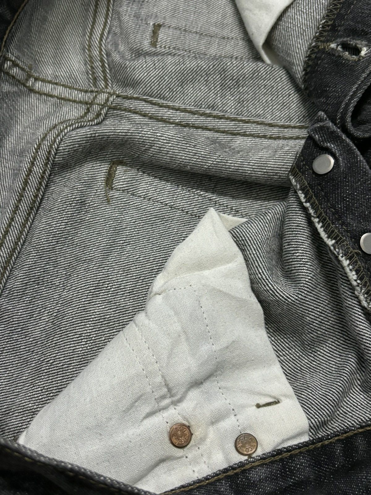 Levi's Vintage 90s Levis 501 Black Faded Loose Fit Distressed Jeans Size US 30 / EU 46 - 21 Thumbnail
