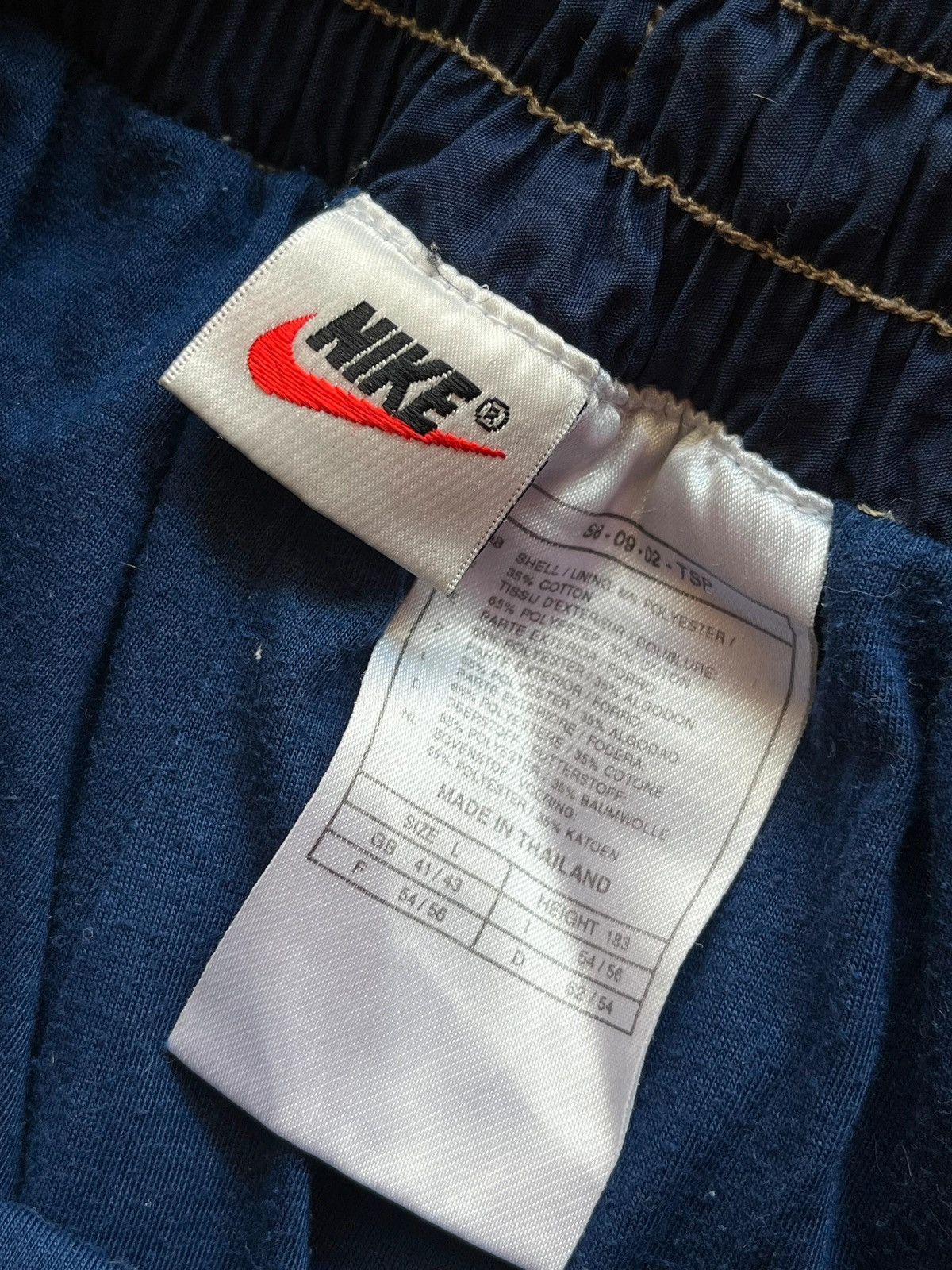Nike Nike Pants Sz L 1998 Vintage Made in Thailand Track Pants Size US 35 - 6 Thumbnail