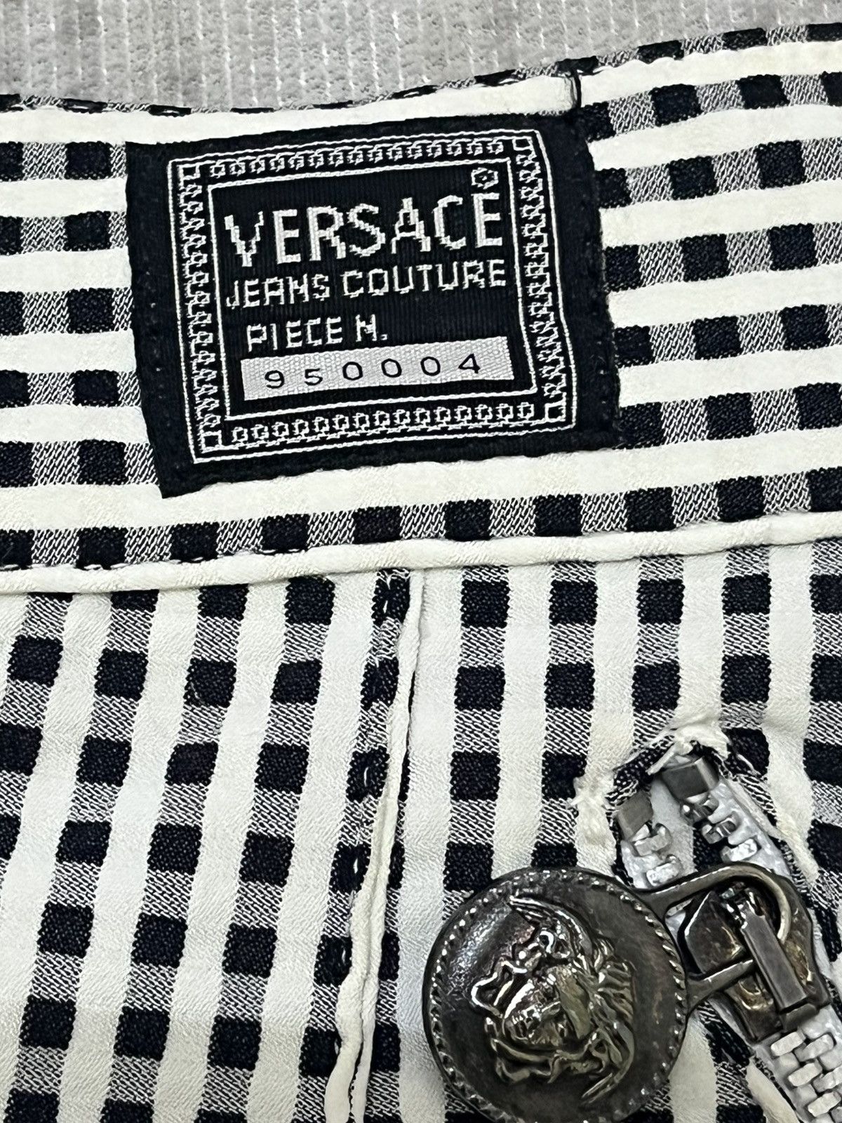 Versace Vintage 80s Versace medusa pant Size 26" / US 2 / IT 38 - 8 Thumbnail