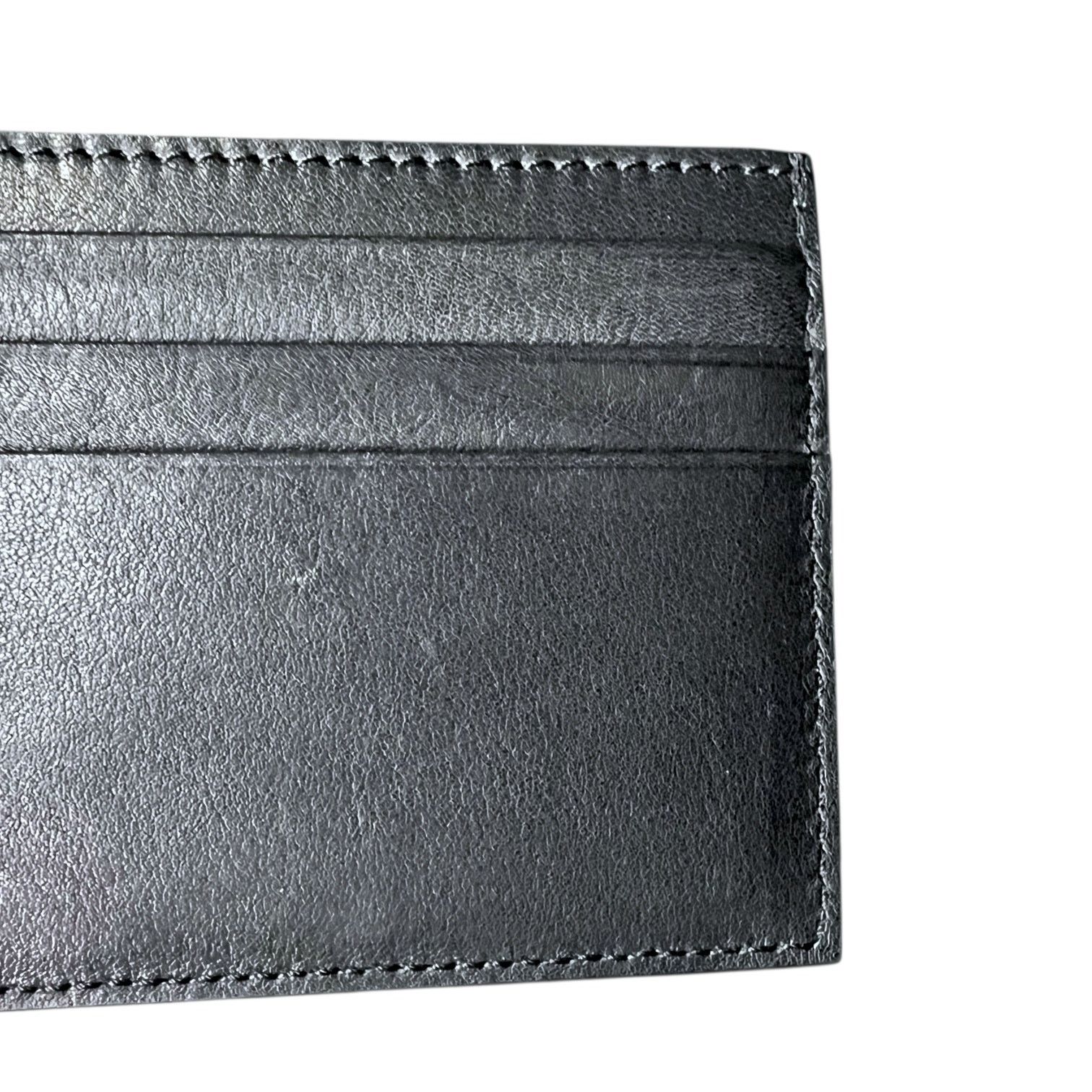 Thom Browne Thom Browne New York Navy Blue Leather Card Case $340 Retail Size ONE SIZE - 5 Thumbnail