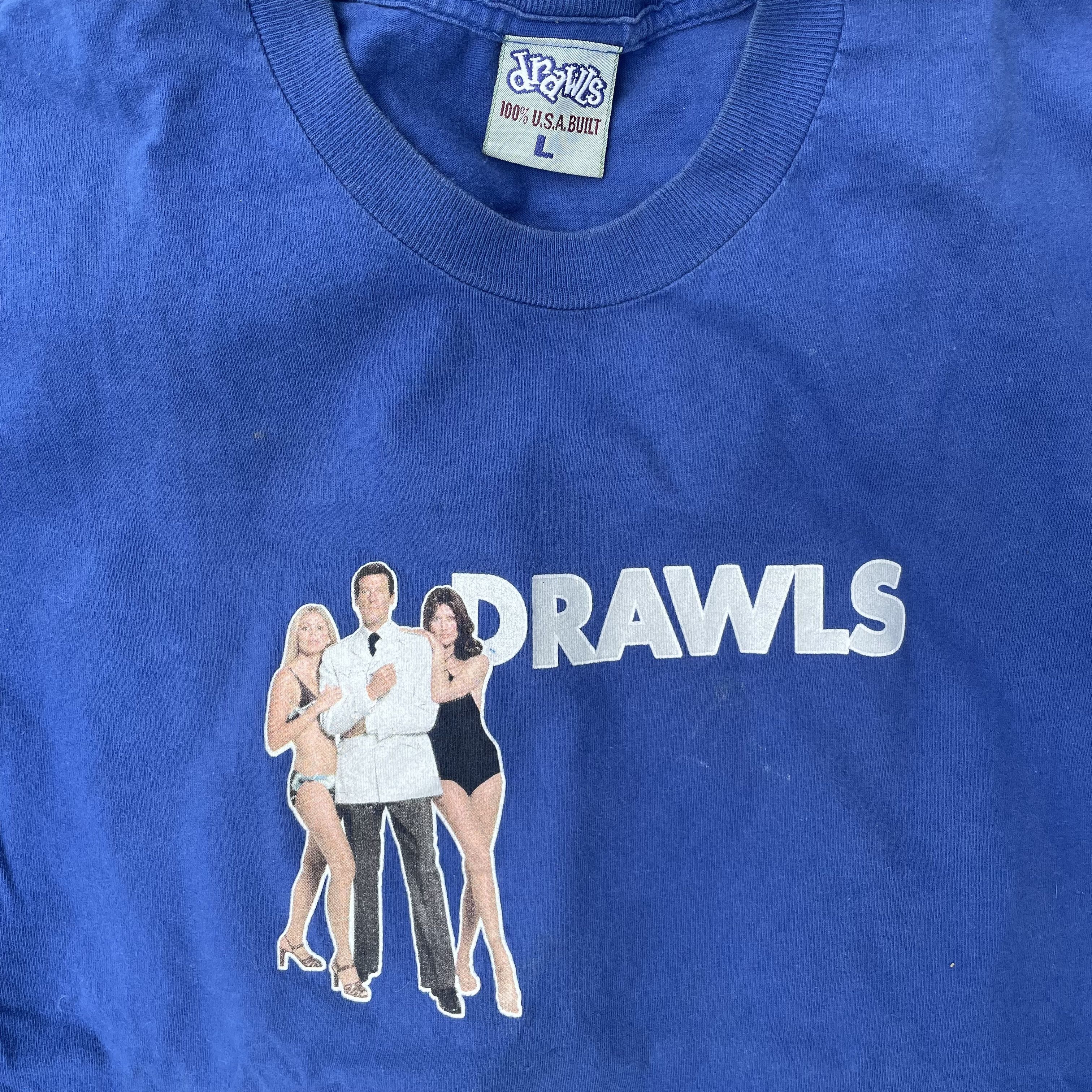 Other Vintage 90s Drawls T-Shirt – Rare Streetwear Skate Tee L Size US L / EU 52-54 / 3 - 2 Thumbnail