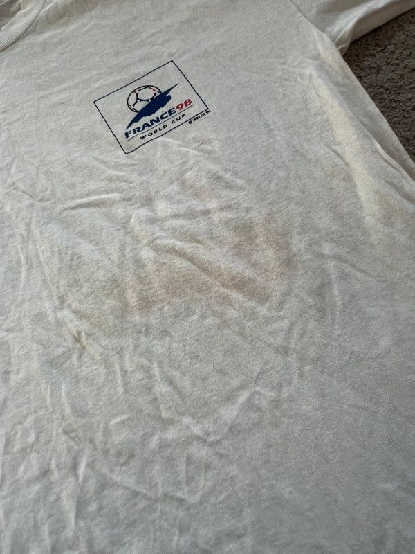 Vintage tshirt FIFA world cup France 1998 98 XL rare vintage grail Size US XL / EU 56 / 4 - 4 Thumbnail