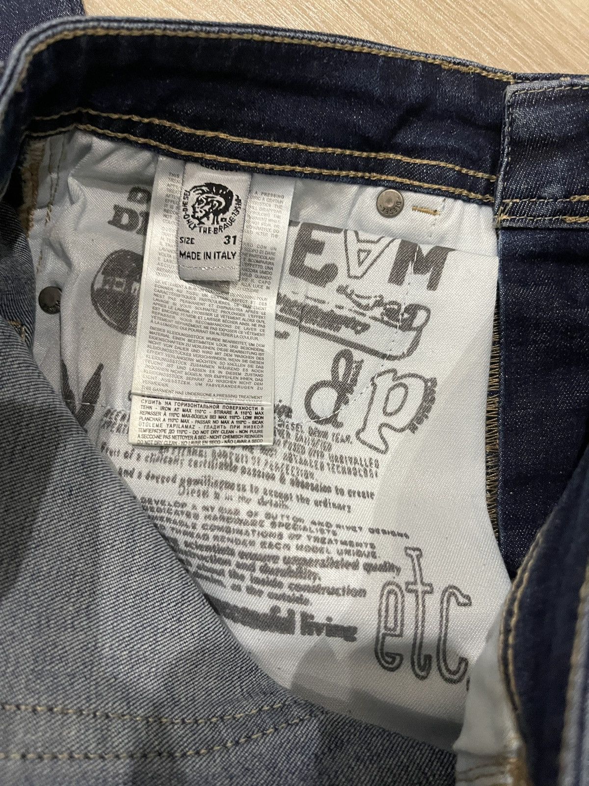 Diesel Diesel jeans 31/32 tepphar Size US 31 - 8 Thumbnail