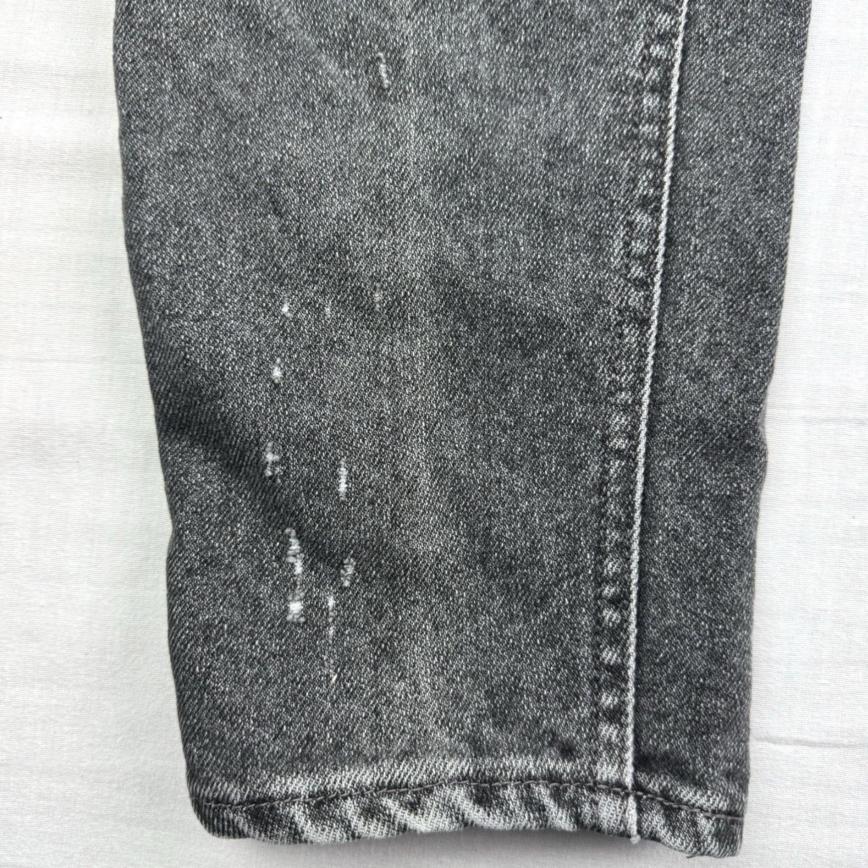 Lee VINTAGE Lee Riders Jeans Women 12 Petite Black Faded Worn Mom High Waist 90s Jeans Mens Womens Girls Size 34" / US 12 / IT 48 - 4 Thumbnail