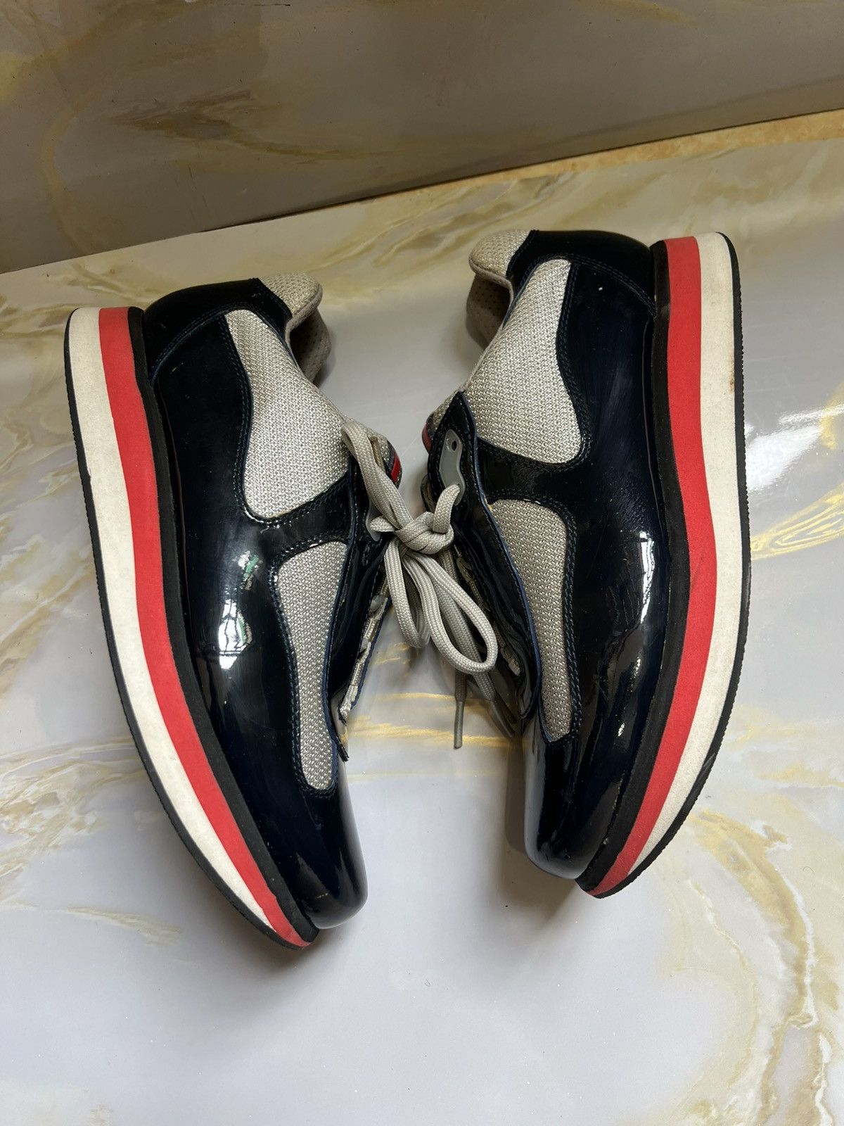 Prada Prada × Streetwear Prada American cup sneakers Size US 7 / EU 40 - 2 Thumbnail