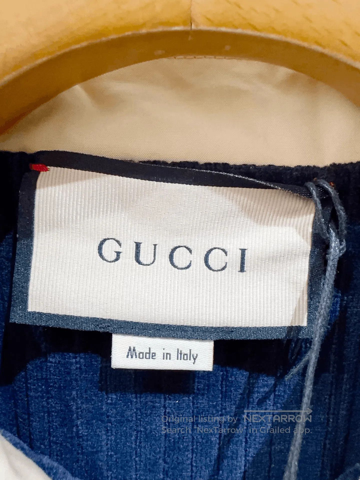 Gucci Gucci Blue Velvet Coat. Size US S / EU 44-46 / 1 - 3 Thumbnail