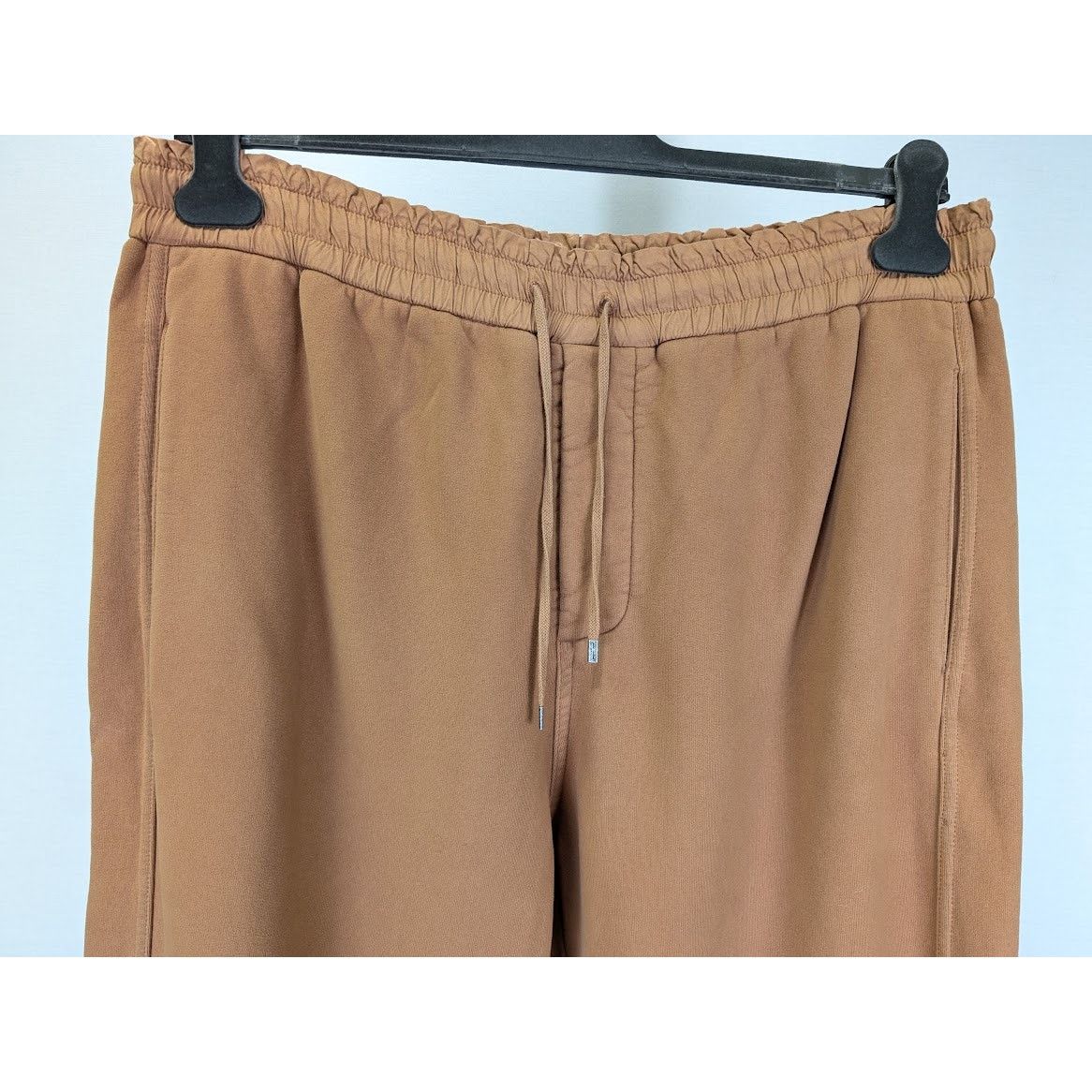 Saint Laurent Paris o1rshd1 Molleton Doux Blanchi Gots Jogging sweatpants Brown Size US 36 / EU 52 - 8 Thumbnail