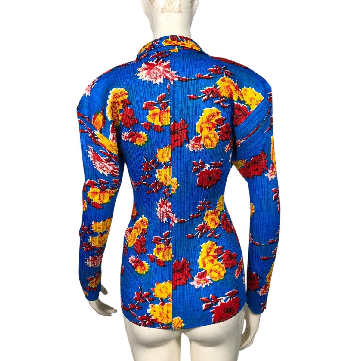 Issey Miyake 🔥VINTAGE PLEATS PLEASE ISSEY MIYAKE BUTTON UPS FLORAL DESIGN Size M / US 6-8 / IT 42-44 - 9 Thumbnail
