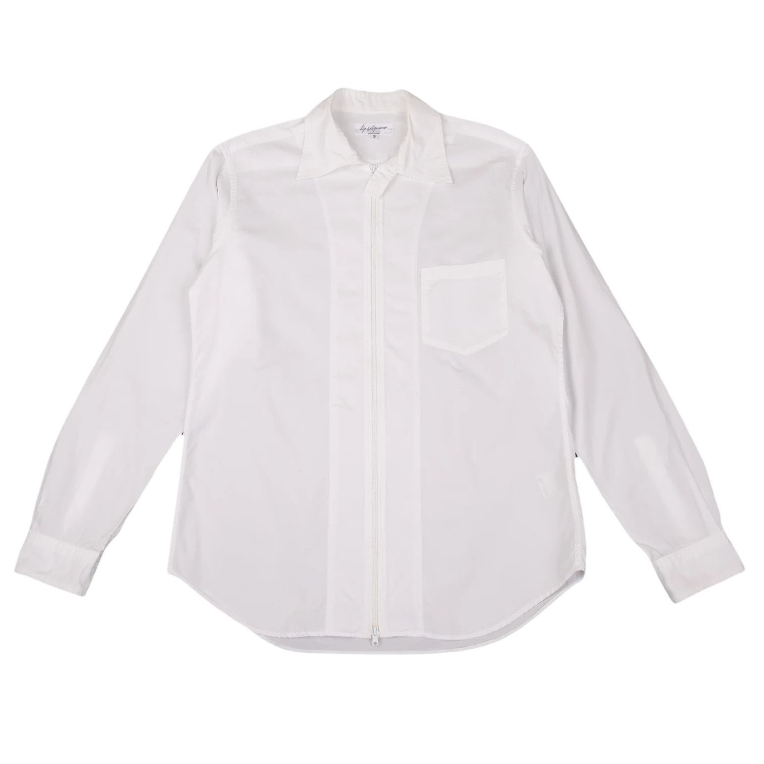 Yohji Yamamoto Yohji Yamamoto Cotton Double Zip Long Sleeve Shirt Size US XS / EU 42 / 0 - 1 Thumbnail