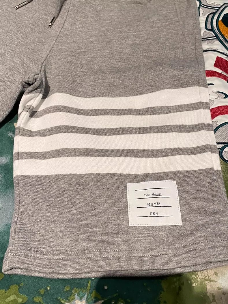 Thom Browne Thom Browne Gray striped shorts Size US 38 / EU 54 - 3 Thumbnail