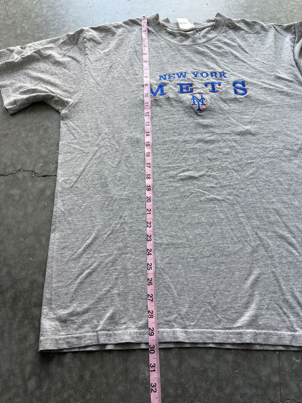 Lee Vintage 90s MLB New York Mets Embroidered Tee Size US XL / EU 56 / 4 - 9 Thumbnail