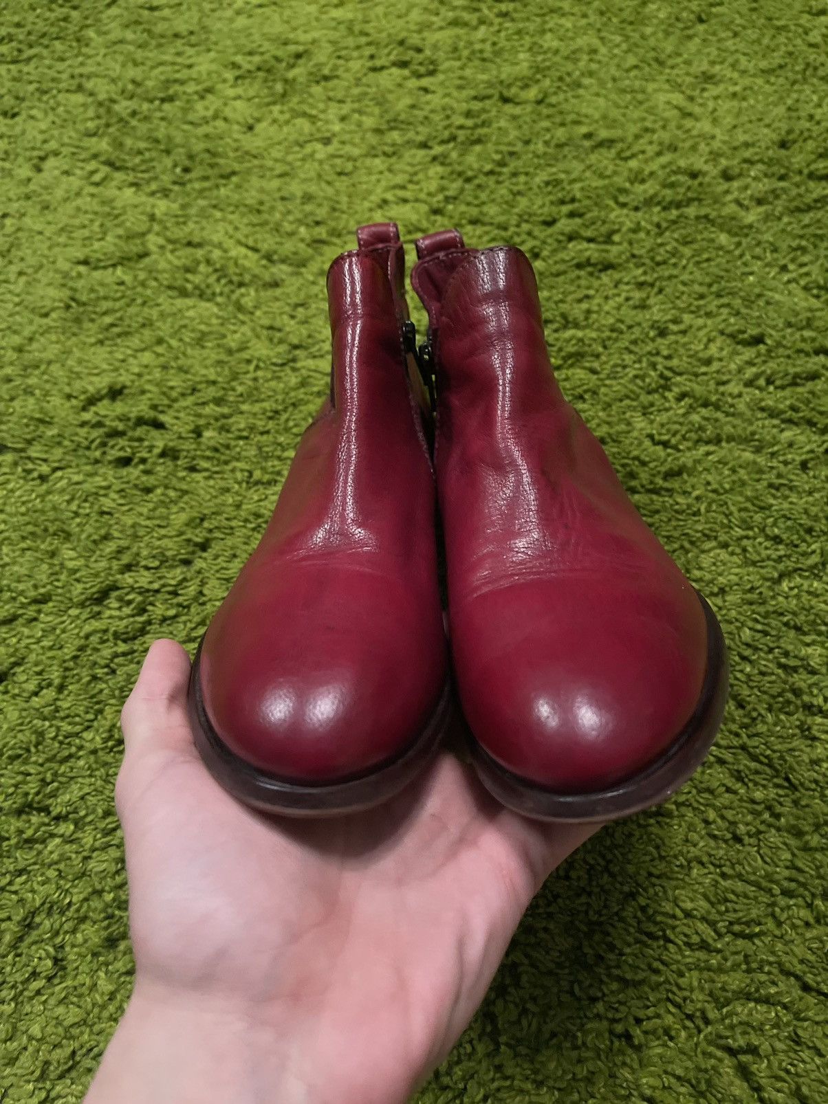 Designer × MoMA 🩸 MoMa avant Garde bloody red boots Size US 8 / IT 38 - 6 Thumbnail