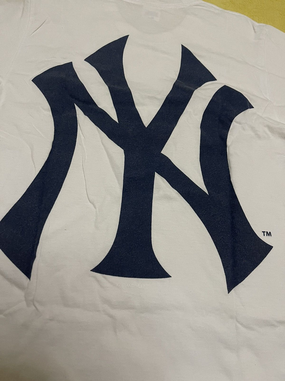 New York Yankees × Supreme Supreme yankees box logo tee white Size US M / EU 48-50 / 2 - 6 Thumbnail