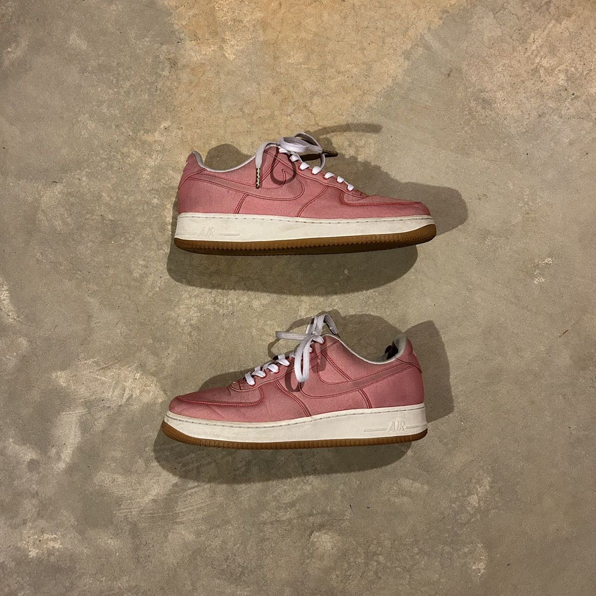 Japanese Brand × Nike Nike Air Force 1 Low ‘07 LV8 Pink 2015 US 10.5 Size US 10.5 / EU 43-44 - 1 Thumbnail