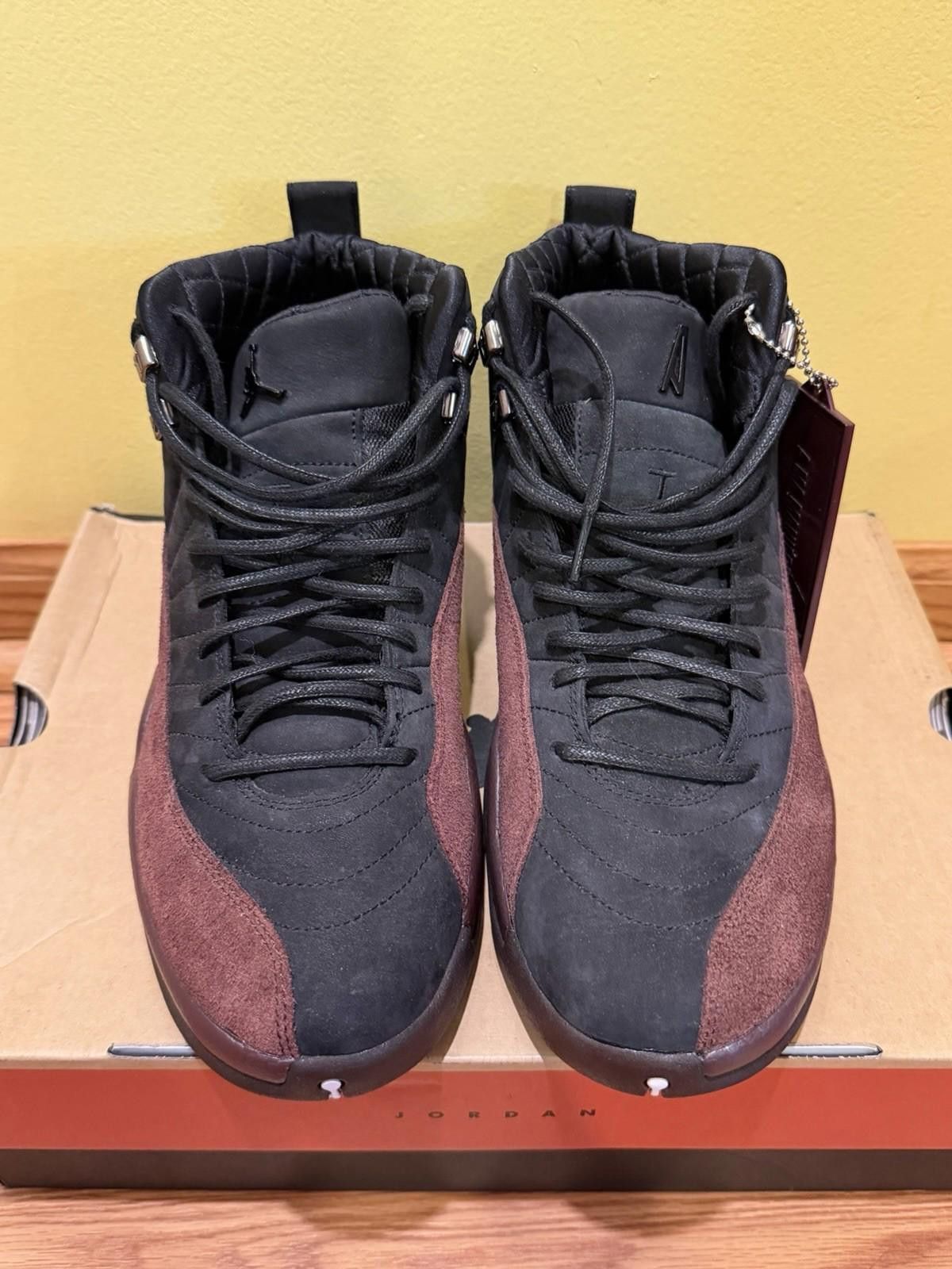 Jordan Brand Jordan 12 A Ma Maniere SP Black Size 12W/10.5M DV6989-001 Size US 12 / IT 42 - 4 Thumbnail