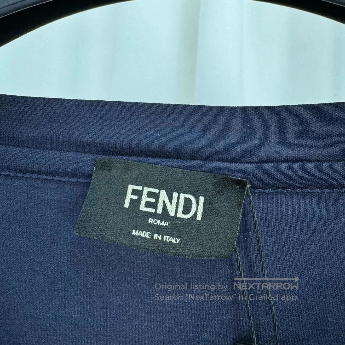 Fendi Fendi Embroidered Logo Short Sleeve Shirt. Size US L / EU 52-54 / 3 - 5 Thumbnail