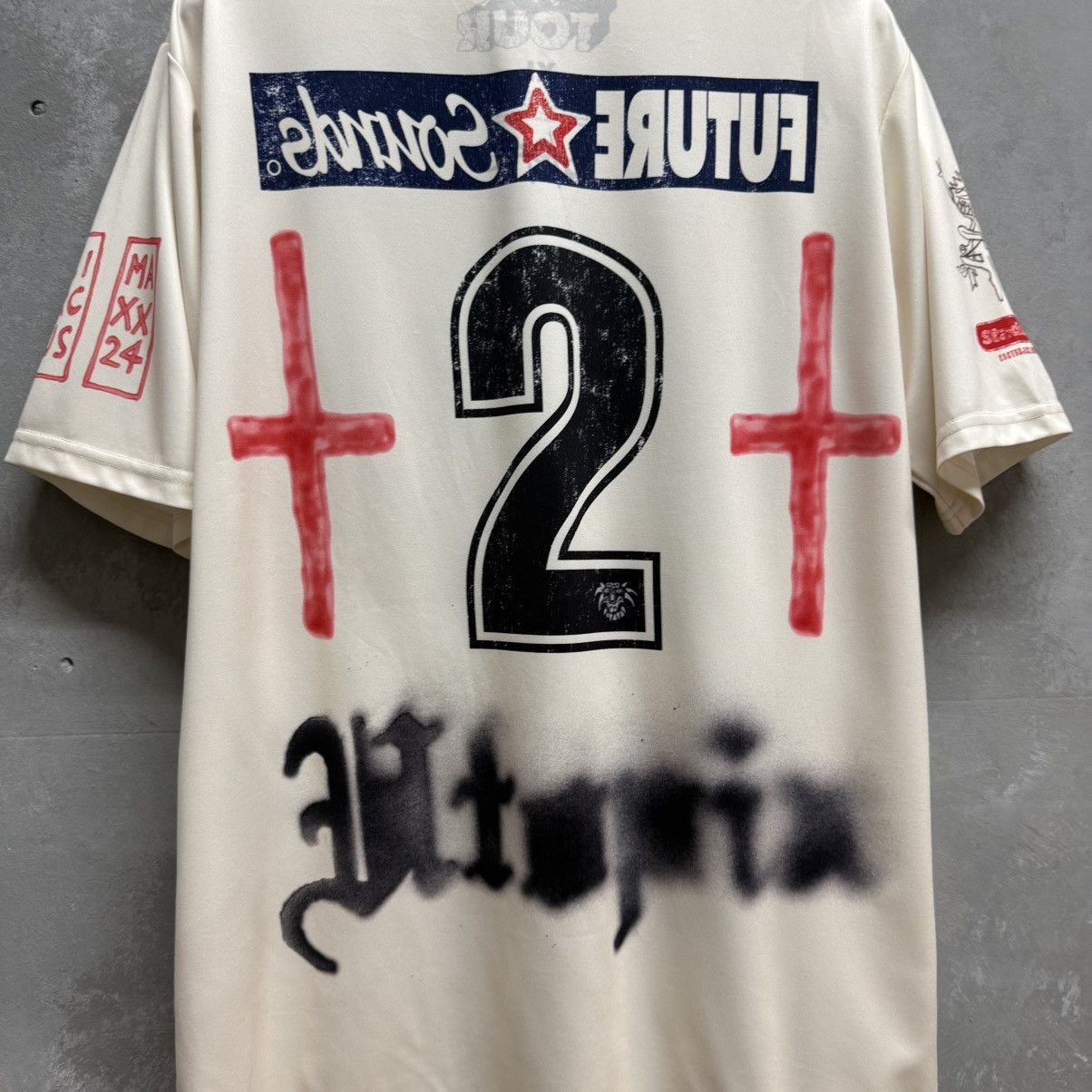 Travis Scott Travis Scott England Jersey Limited Size US XL / EU 56 / 4 - 4 Thumbnail